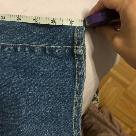 Veronica Beard High Rise Blue Jeans - Picture 8 of 12